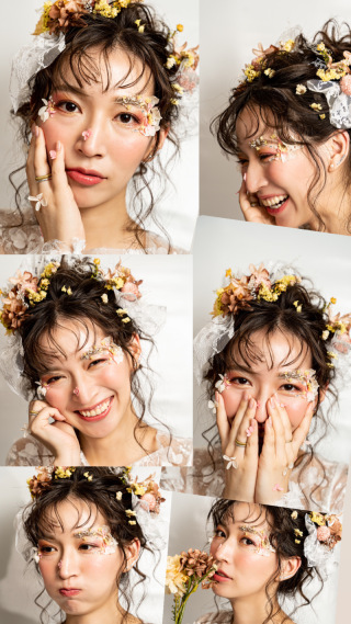 ゼクシー風撮ってみました♪