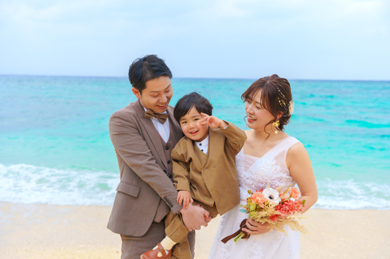 お子様との撮影も可能です♪