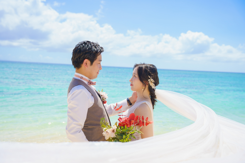 ベールを使ったお写真のご紹介!