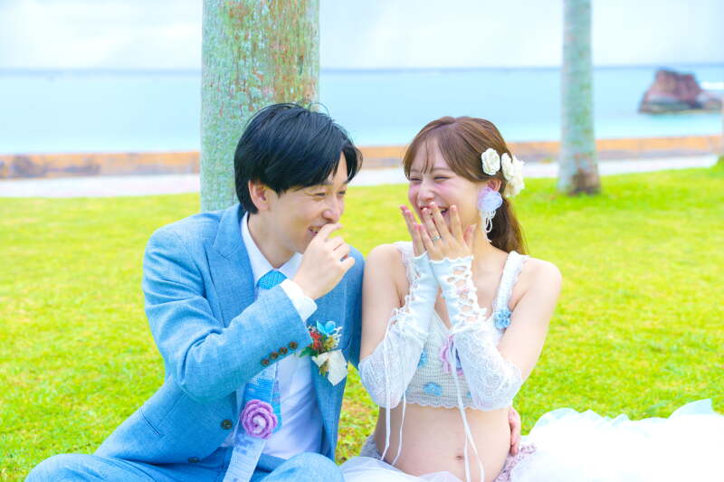 お持ち込み衣装でマタニティフォト♡