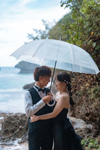 雨もオシャレに...❤︎