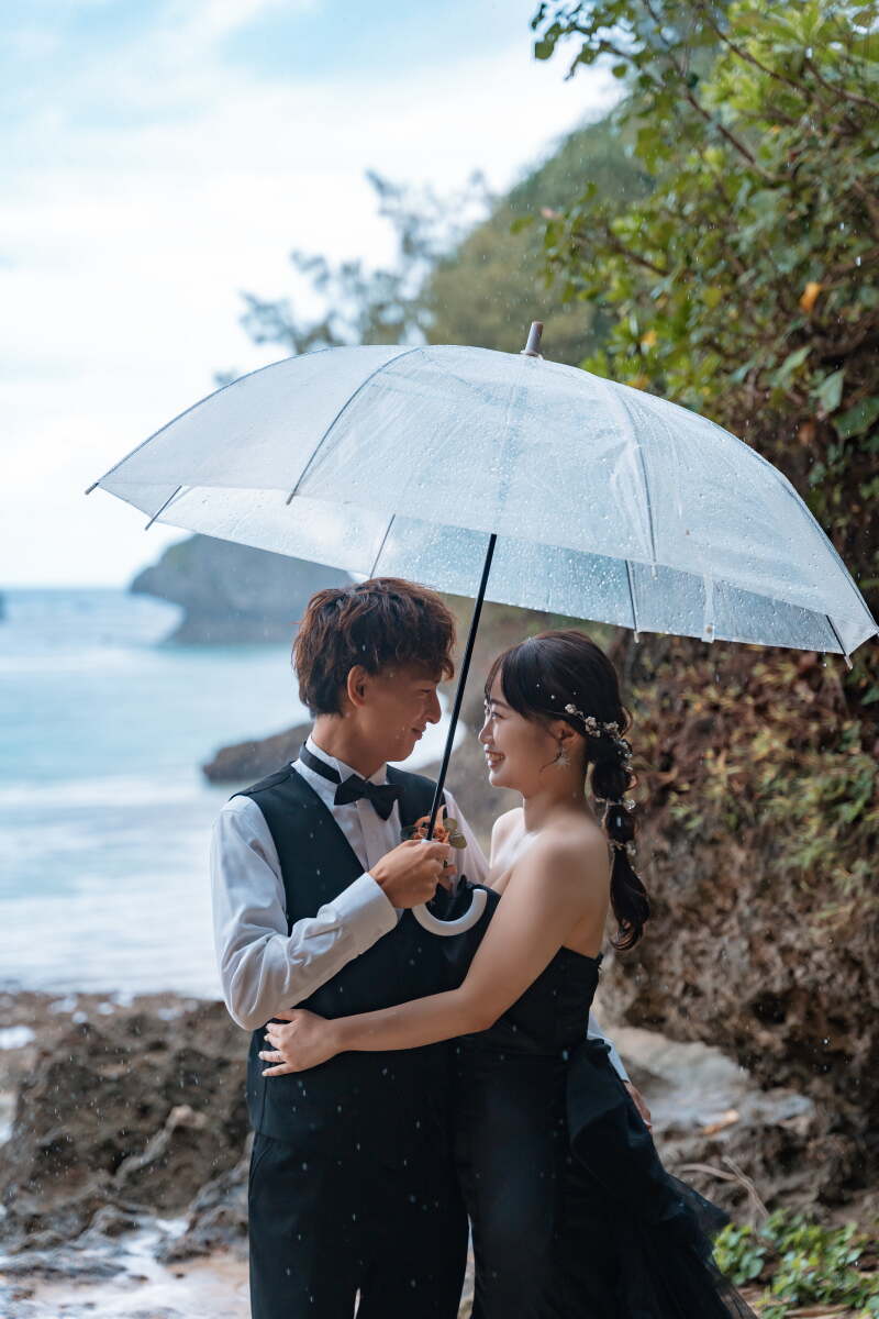 雨もオシャレに...❤︎