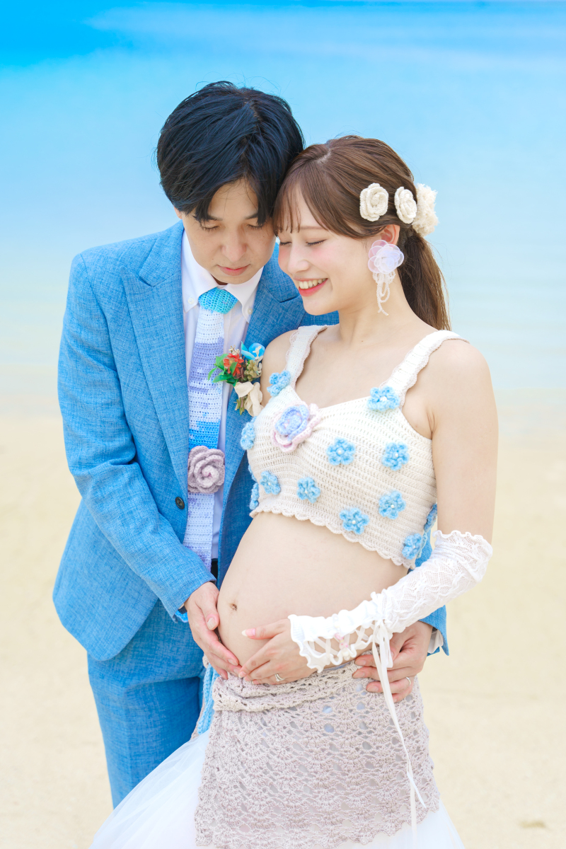 お持ち込み衣装でマタニティフォト♡