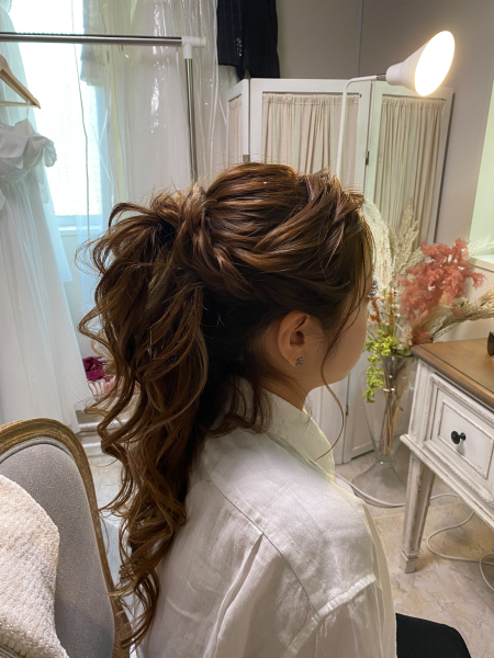 ヘアスタイル②ダウンスタイル