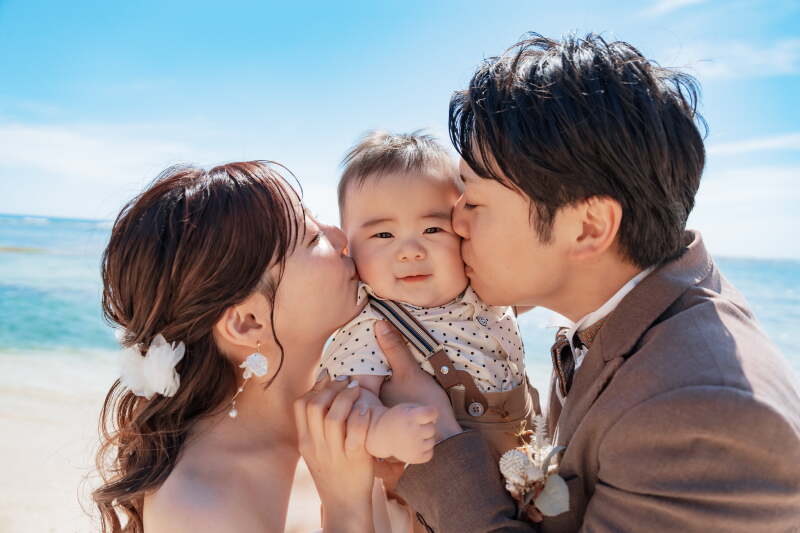 お子様との撮影も大歓迎です♪