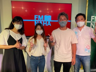 FM NAHAに出演させていただきました♪