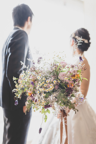 世界に一つのオリジナル生花ブーケ♡