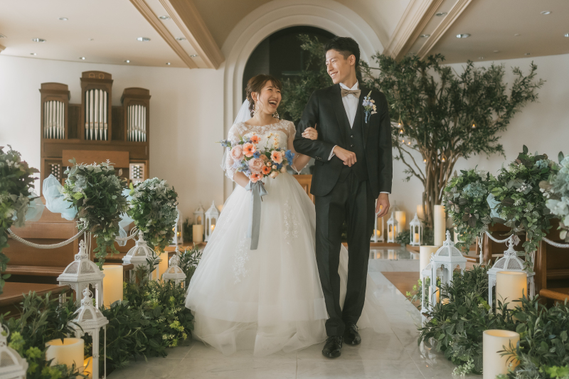 ♡チャペルとスタジオで撮影が叶う贅沢な和洋装プラン♡