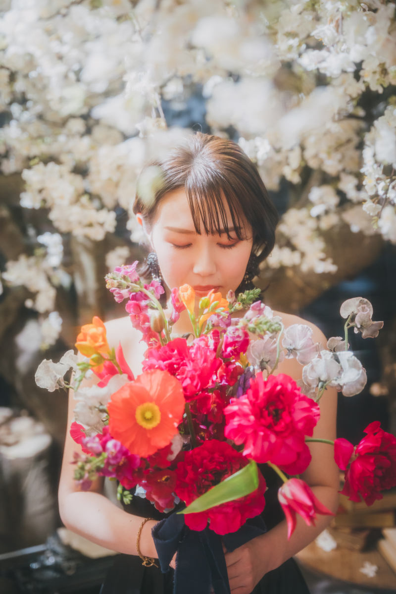 満開の桜とのフォトウェディング♪