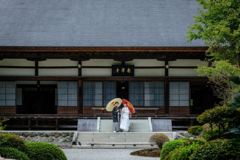 【龍潭寺】和装ロケーション撮影