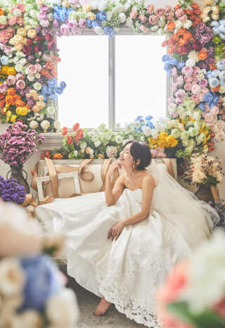 studio scene『Flower Wall』