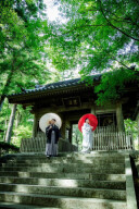 【龍潭寺】和装ロケーション撮影