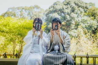 幼少期のお写真と一緒に