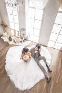 ドレスを活かしたショット