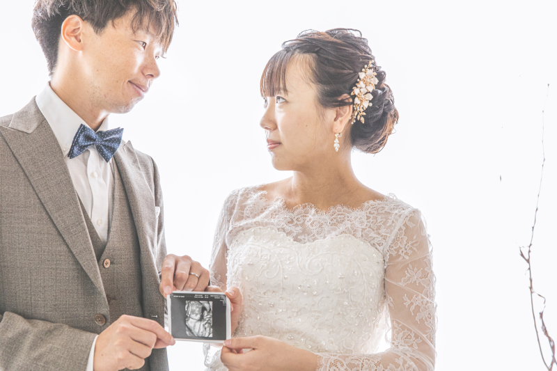 【浜松市のフォトウエディング・前撮り】妊娠中ですが、衣装は大丈夫でしょうか?