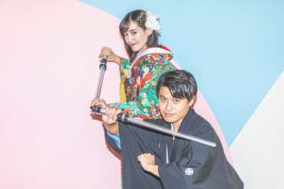 おふたりらしさ溢れる楽しいショット♪