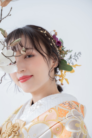 金箔や銀箔で☆華やかヘア☆