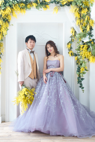 カラードレスも気になる♡