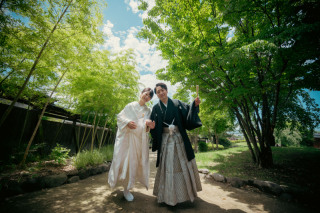 清らかな美しさが際立つ!和装で前撮り♪