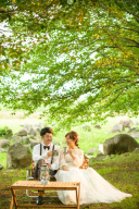 アイテム持ち込み自由！自分達だけの前撮りを♪