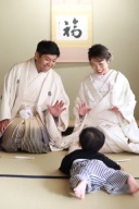 お子様の一緒にファミリーフォト☆彡