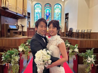 ずっと夢だった花嫁様になれた日