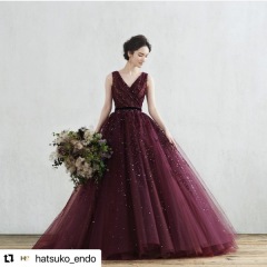 新作カラードレス入荷