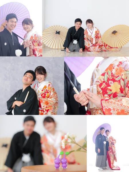 どっちで撮る？　白無垢or色打掛