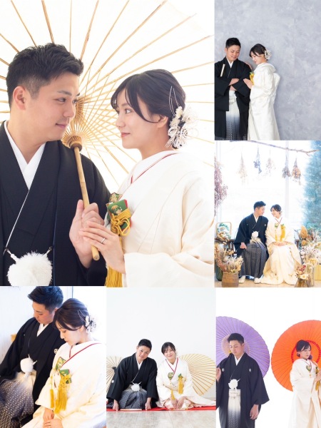 どっちで撮る？　白無垢or色打掛