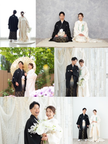 どっちで撮る？　白無垢or色打掛