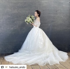 新作ウェディングドレス入荷