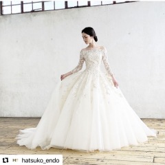 新作ウェディングドレス入荷