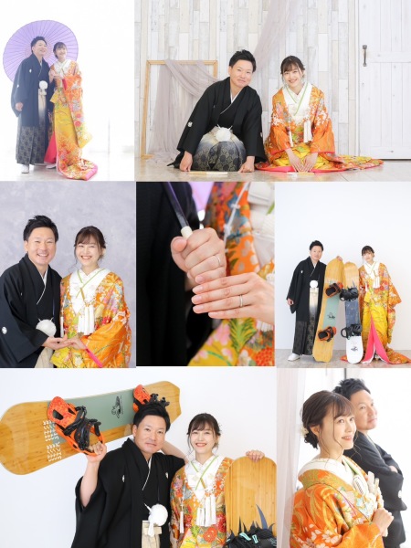 どっちで撮る？　白無垢or色打掛