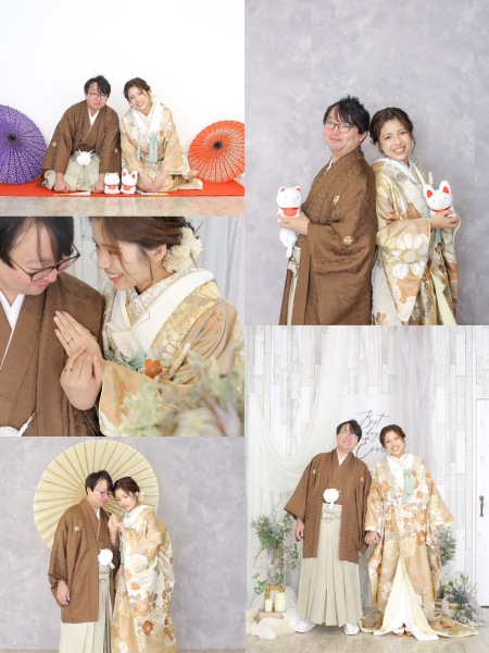 どっちで撮る？　白無垢or色打掛