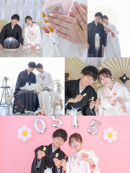 どっちで撮る？　白無垢or色打掛