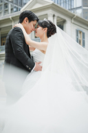 ベールがあれば雰囲気が変わります◎