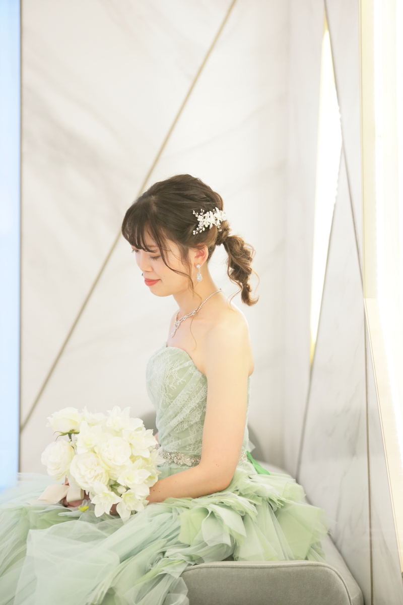 花嫁必見 ヘアスタイルのご紹介 公開日 21年11月5日 フォトマリアージュ表参道 By Foursis Co 東京都でフォトウェディング探すならphotorait