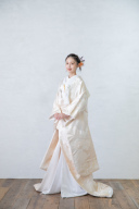 和装紹介【UW01】菊と鶴