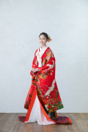 和装紹介【UR03】鶴と花車と観世水