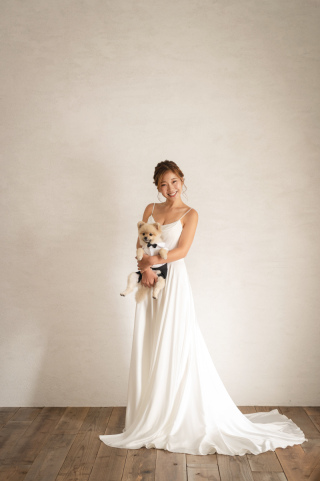 ドレスの素材：衣装No.21