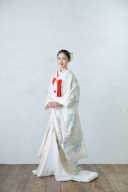 和装紹介【UC01】鶴と亀甲と青海波と七宝つなぎ