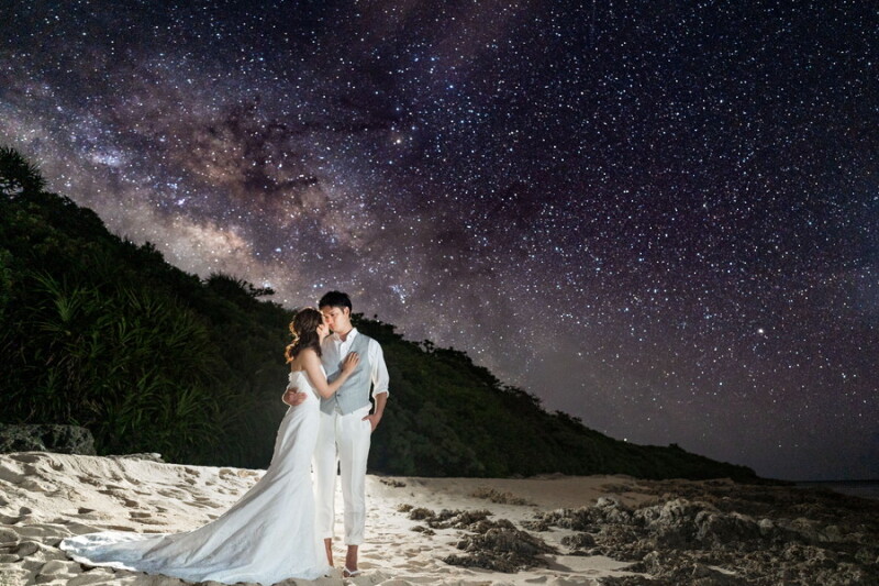 \ 星空に包まれて✧ /宮古島で過ごすロマンチックなナイトフォト♡