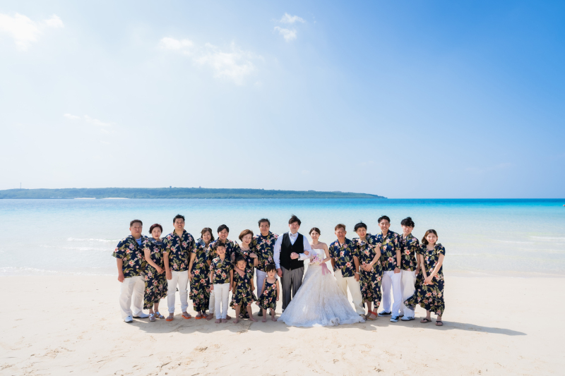 ♪♪ビーチフォト ゲストとの集合写真♪♪