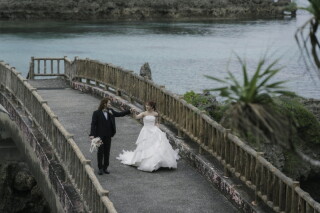 ちょっと違ったウェディングフォト♪イムギャーマリンガーデン