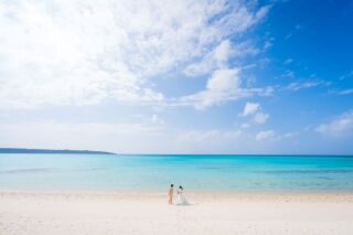 太陽と雲と ♡ 前浜ビーチ