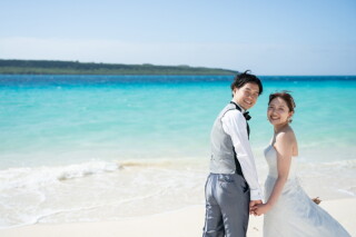 ビーチ&チャペル撮影♡