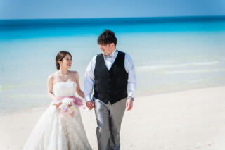 参列の皆さまに見守られて~~~♡♡