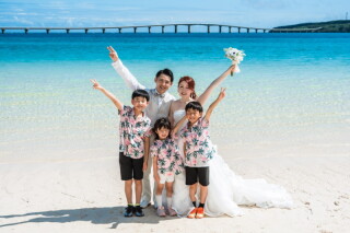 家族みんなで楽しむ♡宮古島フォトウェディング*