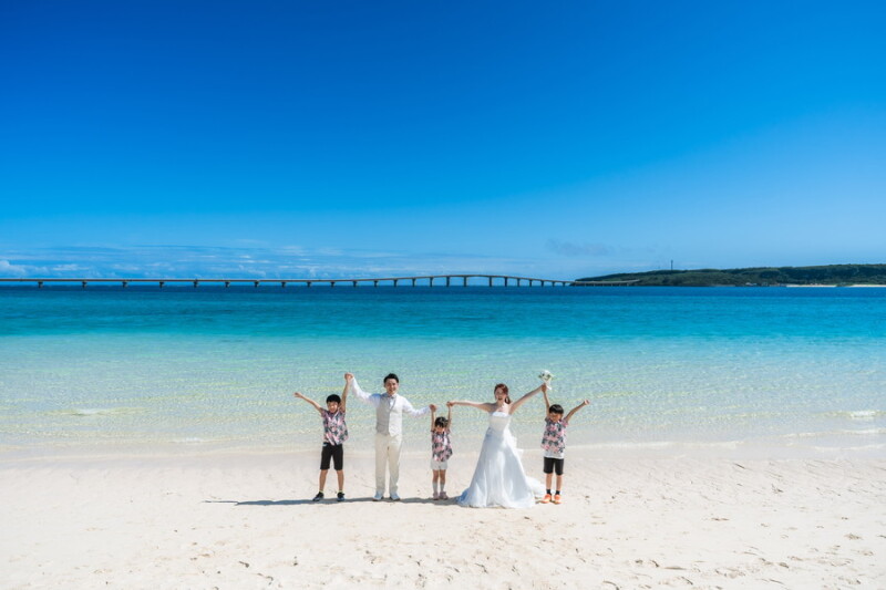 家族みんなで楽しむ♡宮古島フォトウェディング*