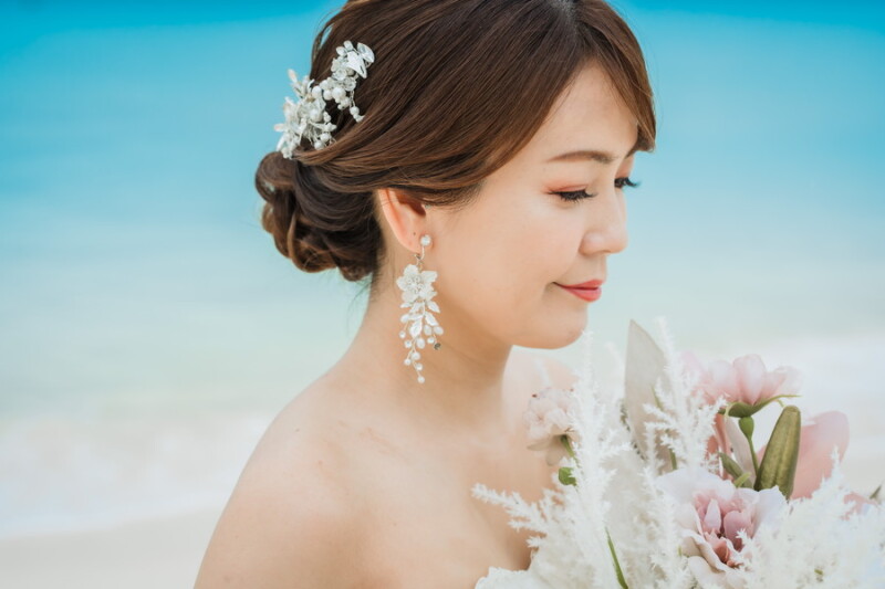 ＼おしゃれ花嫁さん必見♡／宮古島フォトウェディングにぴったりなアップスタイル特集